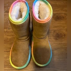 Rainbow Ugg boots